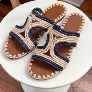 CARRIE FORBES Woven Sandals